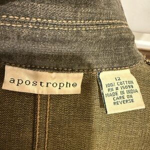 Apostrophe Gray Classic Jeans